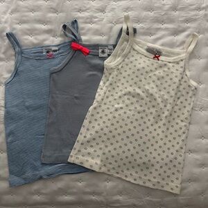 Petit Bateau Girl Camisole/Tank Set - Size 6